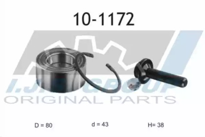 Комплект подшипника IJS GROUP 10-1172