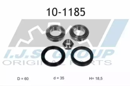 Комплект подшипника IJS GROUP 10-1185