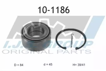 Комплект подшипника IJS GROUP 10-1186