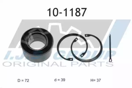 Комплект подшипника IJS GROUP 10-1187