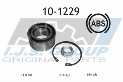 Комплект подшипника IJS GROUP 10-1229