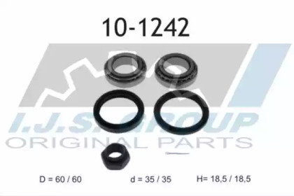 Комплект подшипника IJS GROUP 10-1242