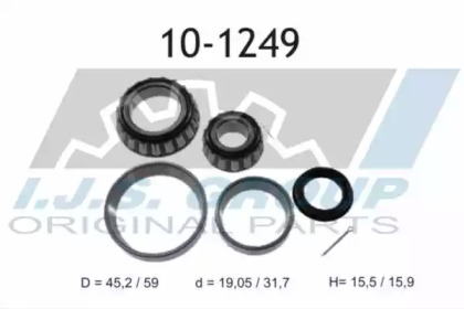 Комплект подшипника IJS GROUP 10-1249