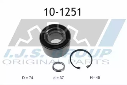 Комплект подшипника IJS GROUP 10-1251