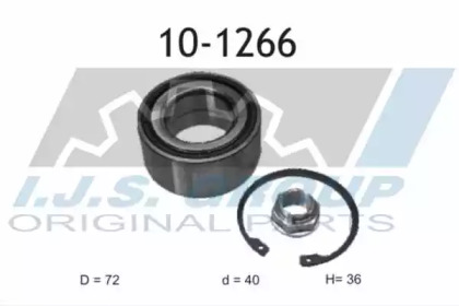 Комплект подшипника IJS GROUP 10-1266