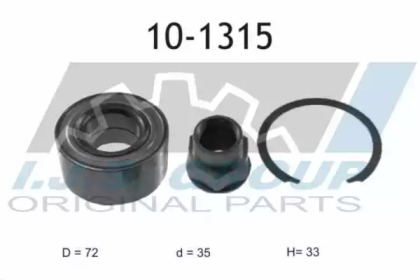 Комплект подшипника IJS GROUP 10-1315