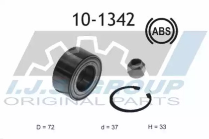 Комплект подшипника IJS GROUP 10-1342