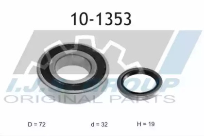 Комплект подшипника IJS GROUP 10-1353