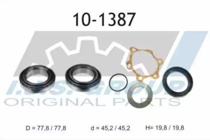 Комплект подшипника IJS GROUP 10-1387