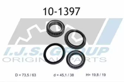 Комплект подшипника IJS GROUP 10-1397