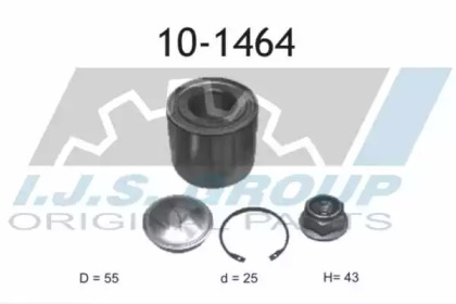 Комплект подшипника IJS GROUP 10-1464