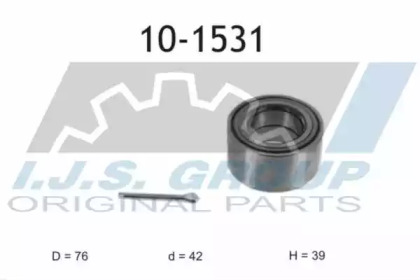 Комплект подшипника IJS GROUP 10-1531