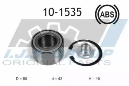 Комплект подшипника IJS GROUP 10-1535