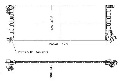 Теплообменник ORDONEZ 1020009809