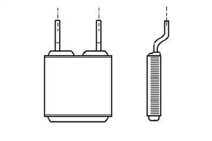 Теплообменник, отопление салона ORDONEZ 2061922