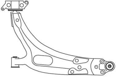 Рычаг независимой подвески колеса FRAP 1726