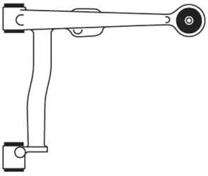 Рычаг независимой подвески колеса FRAP 2454