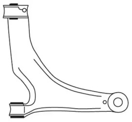 Рычаг независимой подвески колеса FRAP 2480