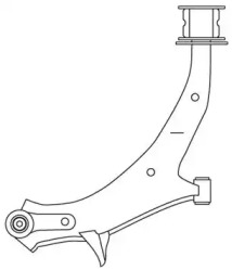 Рычаг независимой подвески колеса FRAP 2508