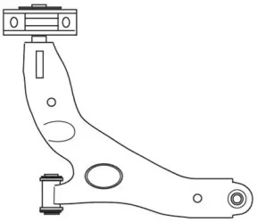 Рычаг независимой подвески колеса FRAP 2568