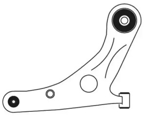Рычаг независимой подвески колеса FRAP 3107