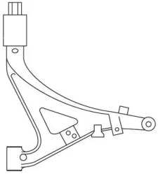 Рычаг независимой подвески колеса FRAP 3146