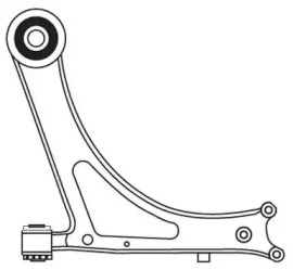 Рычаг независимой подвески колеса FRAP 3338