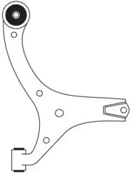 Рычаг независимой подвески колеса FRAP 3503