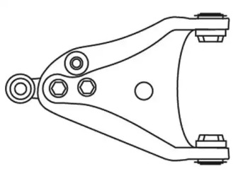 Рычаг независимой подвески колеса FRAP 3796