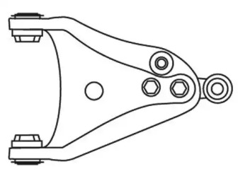 Рычаг независимой подвески колеса FRAP 3797