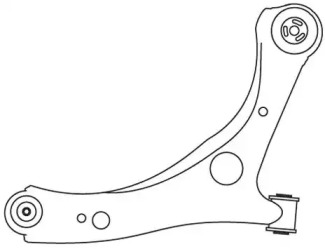 Рычаг независимой подвески колеса FRAP 3923