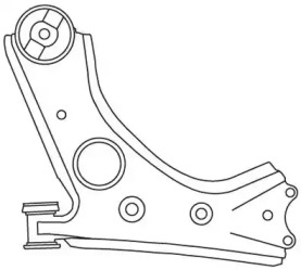 Рычаг независимой подвески колеса FRAP 3987