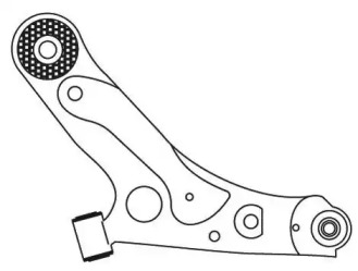 Рычаг независимой подвески колеса FRAP 4104