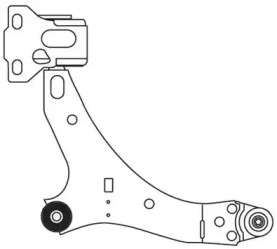 Рычаг независимой подвески колеса FRAP 4172
