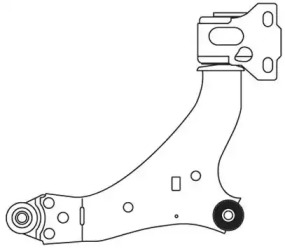 Рычаг независимой подвески колеса FRAP 4223