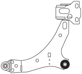 Рычаг независимой подвески колеса FRAP 4227