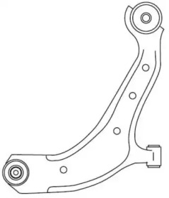 Рычаг независимой подвески колеса FRAP 4238