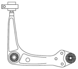 Рычаг независимой подвески колеса FRAP 4403