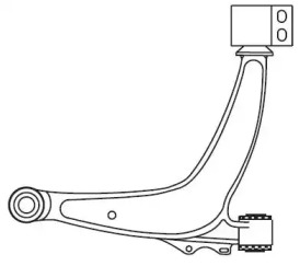 Рычаг независимой подвески колеса FRAP 4418
