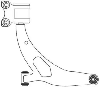 Рычаг независимой подвески колеса FRAP 4440