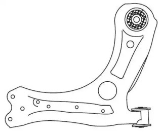 Рычаг независимой подвески колеса FRAP 4548