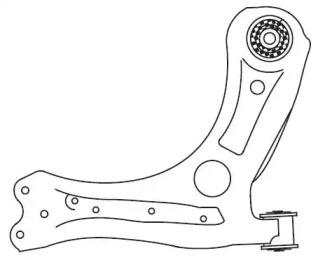 Рычаг независимой подвески колеса FRAP 4551
