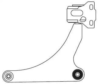 Рычаг независимой подвески колеса FRAP 4599