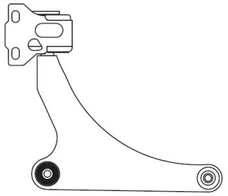 Рычаг независимой подвески колеса FRAP 4600