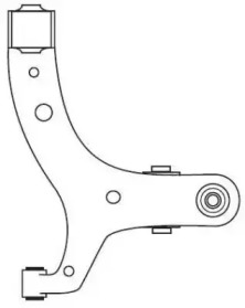 Рычаг независимой подвески колеса FRAP 4614