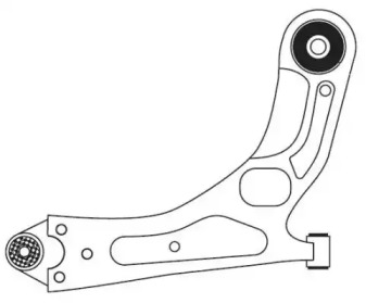 Рычаг независимой подвески колеса FRAP 4623