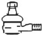 Наконечник поперечной рулевой тяги FRAP 509
