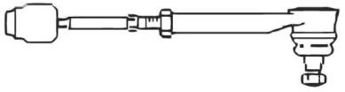 Поперечная рулевая тяга FRAP T/268