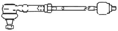 Поперечная рулевая тяга FRAP T/375