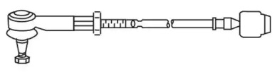 Поперечная рулевая тяга FRAP T/424